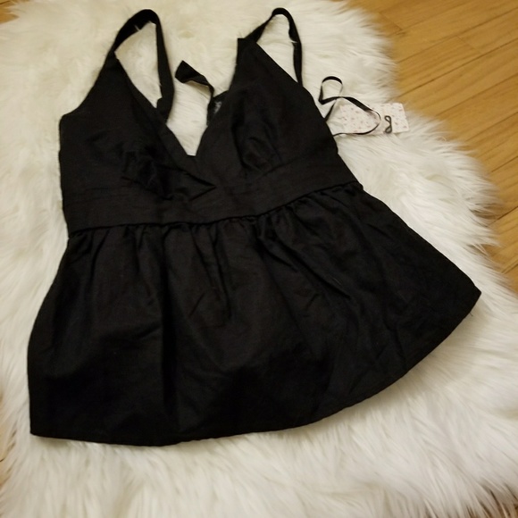 Free People Black Tank Top - Picture 4 of 8